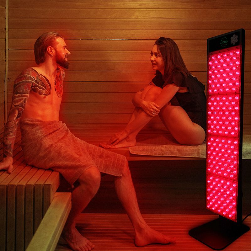 Pannello luminoso rosso RLF SPA per sauna o bagno
